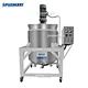 1000L Mobile Heating & Stirring Tank | Stainless Steel Mixing Vessel for Cosmetic & Food Production